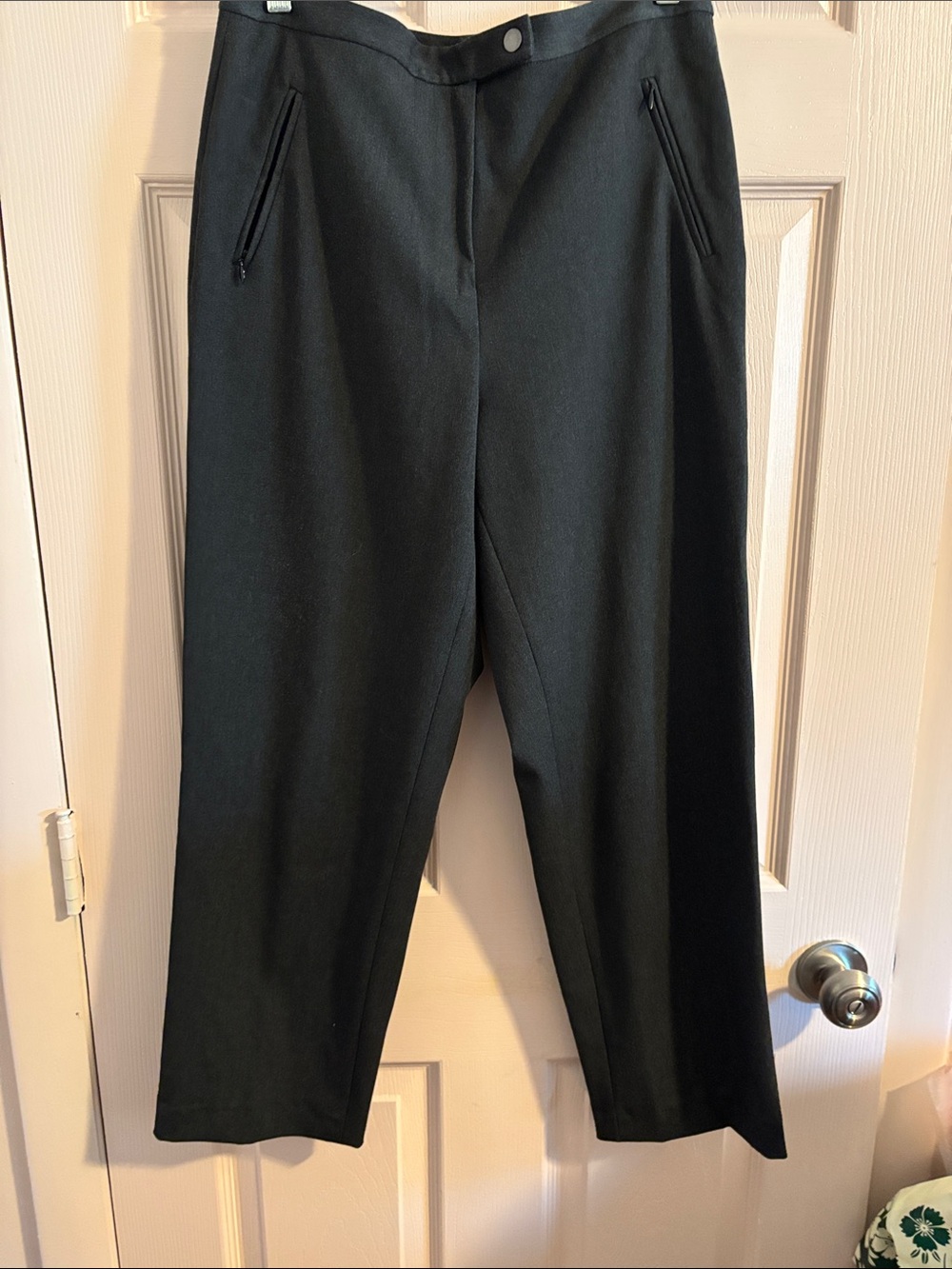 Talbots Black Straight Leg Pants